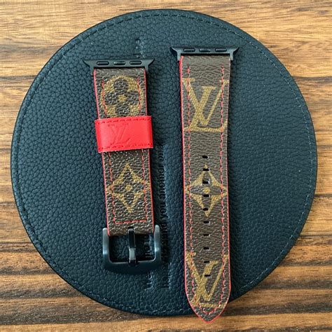 lv apple watch band replica|Lv Apple Watch band 40mm.